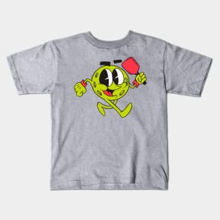Pickeball Cartoons Kids T-Shirt